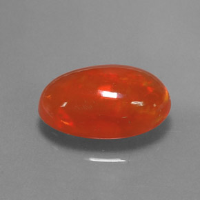 2,71 ctw natürlicher mehrfarbiger Opal, Oval Schliff, Transparent