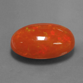 6,05 ctw natürlicher mehrfarbiger Opal, Transparent, Transparent / Lichtdurchlässig