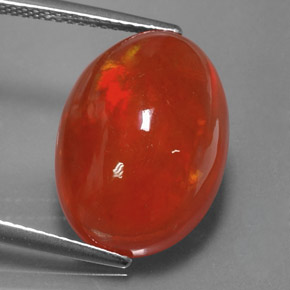8,38 ctw natürlicher mehrfarbiger Opal, Transparent, Transparent / Lichtdurchlässig