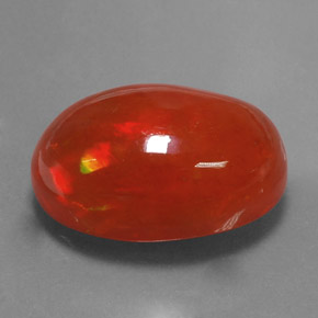 8,38 ctw natürlicher mehrfarbiger Opal, Transparent, Transparent / Lichtdurchlässig