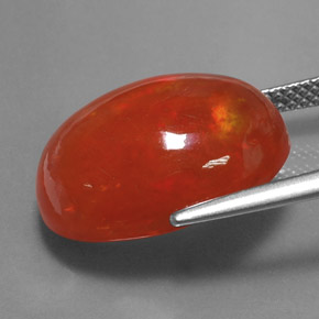 8,38 ctw natürlicher mehrfarbiger Opal, Transparent, Transparent / Lichtdurchlässig