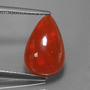 2,64 ctw natürlicher mehrfarbiger Opal, Transparent, Transparent / Lichtdurchlässig