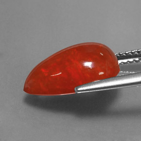 2,64 ctw natürlicher mehrfarbiger Opal, Transparent, Transparent / Lichtdurchlässig