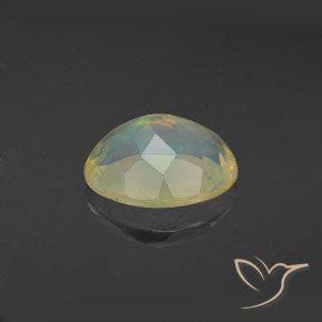 9,17 ctw natürlicher Mehrfarbig Opal, Oval, Transparent