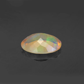 9,17 ctw natürlicher Mehrfarbig Opal, Oval Schliff, Transparent