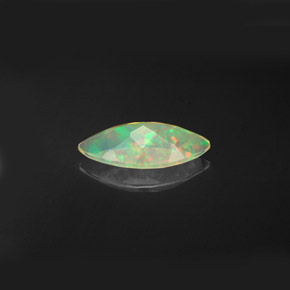 0,95 ctw natürlicher mehrfarbiger Opal, Marquise, Transparent