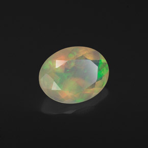 9,17 ctw natürlicher Mehrfarbig Opal, Oval Schliff, Transparent