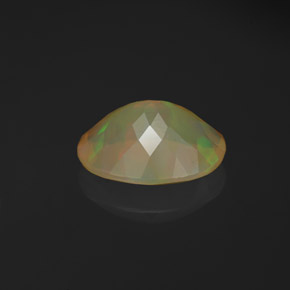 1,47 ctw natürlicher mehrfarbiger Opal, Oval Schliff, Lichtdurchlässig