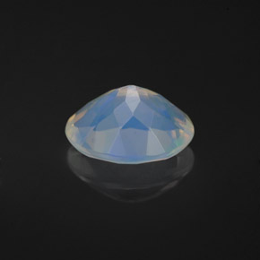 1,10 ctw natürlicher mehrfarbiger Opal, Oval Schliff, Transparent