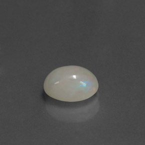 0,95 ctw natürlicher mehrfarbiger Opal, Transparent, Transparent / Lichtdurchlässig