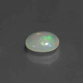 0,96 ctw natürlicher mehrfarbiger Opal, Transparent, Transparent / Lichtdurchlässig