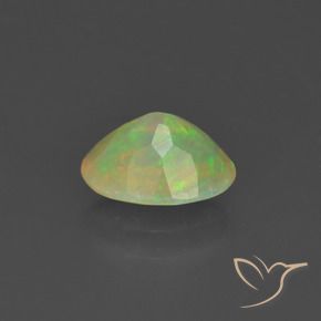9,17 ctw natürlicher Mehrfarbig Opal, Oval, Lichtdurchlässig
