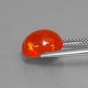 2,95 ctw natürlicher mehrfarbiger Opal, Transparent, Transparent / Lichtdurchlässig