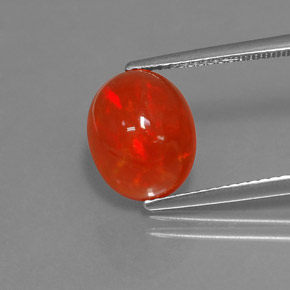 2,50 ctw natürlicher mehrfarbiger Opal, Transparent, Transparent / Lichtdurchlässig
