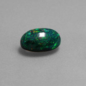 9,17 ctw natürlicher Mehrfarbig Opal, Oval Schliff, Lichtundurchlässig