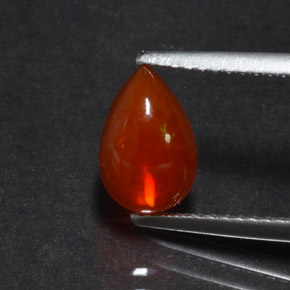 9,17 ctw natürlicher Mehrfarbig Opal, Birnenform, Transparent