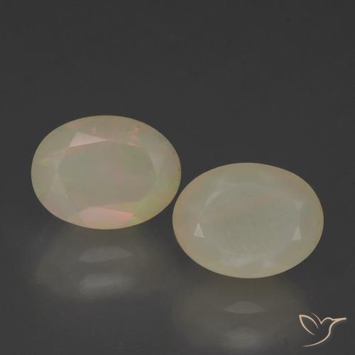 1.82ctw Natürlicher Mehrfarbig Opal, Oval, Lichtdurchlässig, Photo A