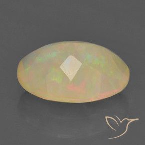 9,17 ctw natürlicher Mehrfarbig Opal, Oval, Lichtdurchlässig