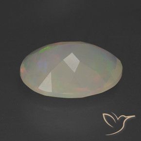 9,17 ctw natürlicher Mehrfarbig Opal, Oval, Lichtdurchlässig