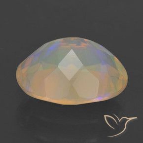 9,17 ctw natürlicher Mehrfarbig Opal, Oval, Transparent