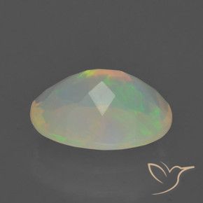 9,17 ctw natürlicher Mehrfarbig Opal, Oval, Transparent