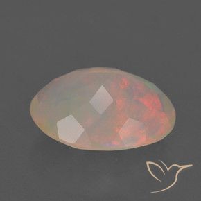 9,17 ctw natürlicher Mehrfarbig Opal, Oval, Lichtdurchlässig
