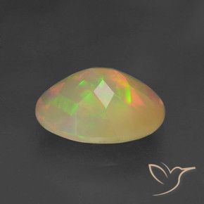 9,17 ctw natürlicher Mehrfarbig Opal, Oval, Lichtdurchlässig