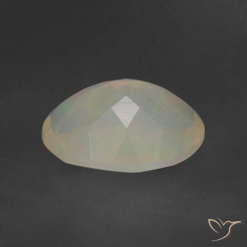 9,17 ctw natürlicher Mehrfarbig Opal, Oval, Lichtdurchlässig