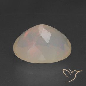 9,17 ctw natürlicher Mehrfarbig Opal, Oval, Lichtdurchlässig