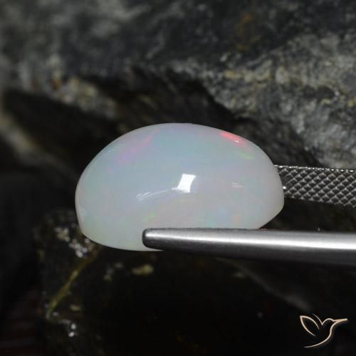 9,17 ctw natürlicher Mehrfarbig Opal, Oval, Lichtdurchlässig