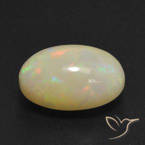 9,17 ctw natürlicher Mehrfarbig Opal, Oval, Lichtdurchlässig