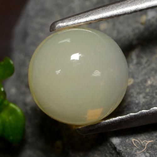 1.03ct Natürlicher Mehrfarbig Opal, Runden, Lichtdurchlässig, Photo A