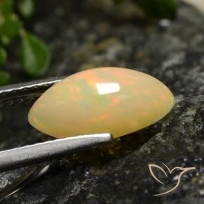 9,17 ctw natürlicher Mehrfarbig Opal, Marquise, Lichtdurchlässig