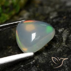 9,17 ctw natürlicher Mehrfarbig Opal, Trillion, Transparent