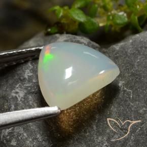9,17 ctw natürlicher Mehrfarbig Opal, Trillion, Transparent