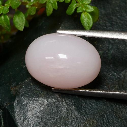 9,17 ctw natürlicher rose-rosa Opal, Oval Schliff, Lichtundurchlässig