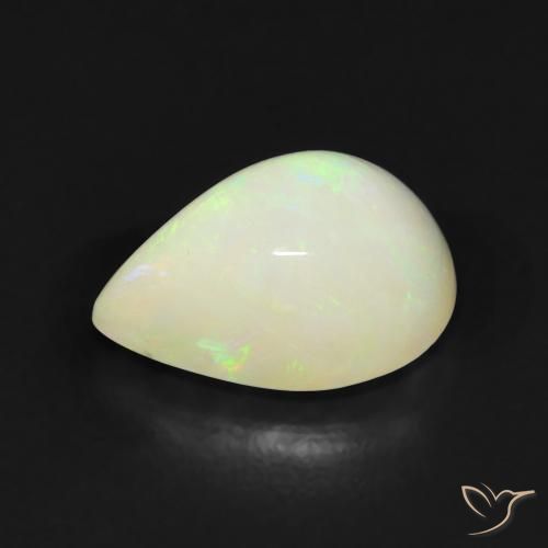 9,17 ctw natürlicher Mehrfarbig Opal, Birnenform, Lichtdurchlässig