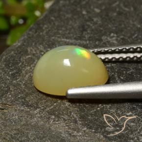 9,17 ctw natürlicher Mehrfarbig Opal, Oval, Lichtdurchlässig