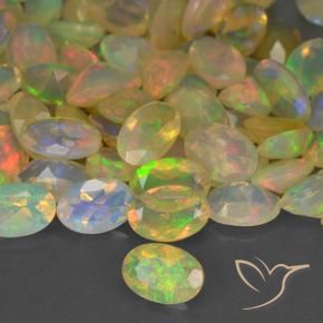 9,17 ctw natürlicher Mehrfarbig Opal, Oval, Lichtdurchlässig