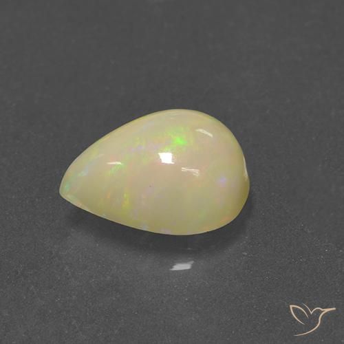 9,17 ctw natürlicher Mehrfarbig Opal, Birnenform, Lichtdurchlässig