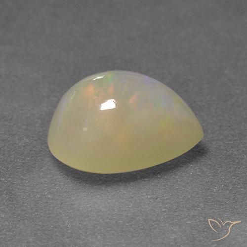 9,17 ctw natürlicher Mehrfarbig Opal, Birnenform, Lichtdurchlässig