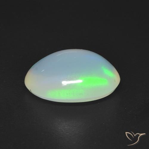 9,17 ctw natürlicher Mehrfarbig Opal, Oval, Transparent