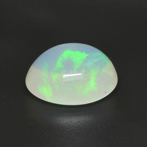 9,17 ctw natürlicher Mehrfarbig Opal, Oval, Transparent