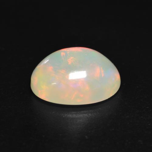 9,17 ctw natürlicher Mehrfarbig Opal, Oval Schliff, Transparent