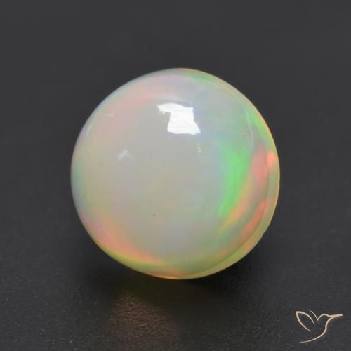 9,17 ctw natürlicher Mehrfarbig Opal, Runden, Transparent