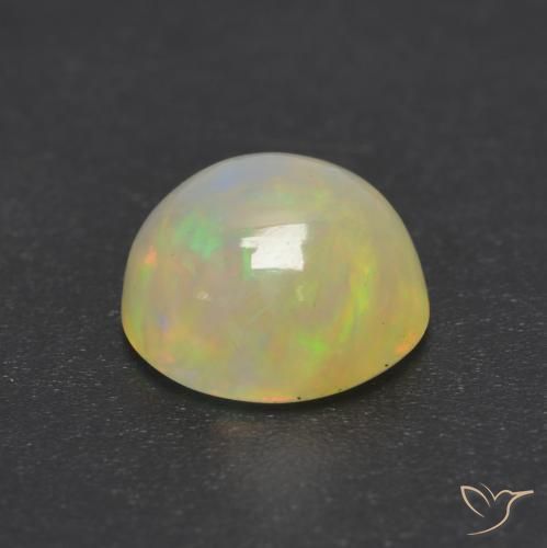 9,17 ctw natürlicher Mehrfarbig Opal, Runden, Transparent