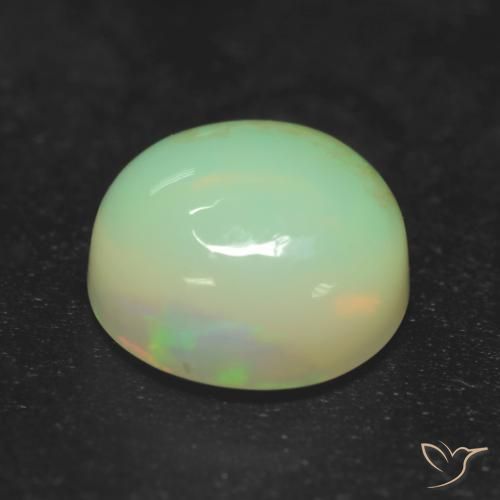 9,17 ctw natürlicher Mehrfarbig Opal, Runden, Transparent
