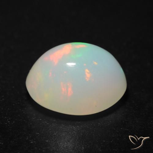 9,17 ctw natürlicher Mehrfarbig Opal, Oval, Lichtdurchlässig
