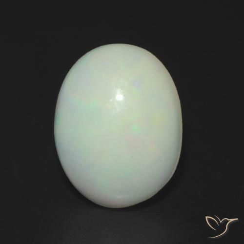 9,17 ctw natürlicher Mehrfarbig Opal, Oval, Lichtdurchlässig