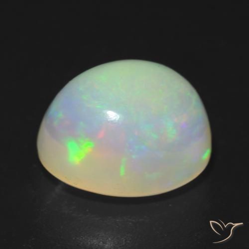 9,17 ctw natürlicher Mehrfarbig Opal, Oval, Lichtdurchlässig